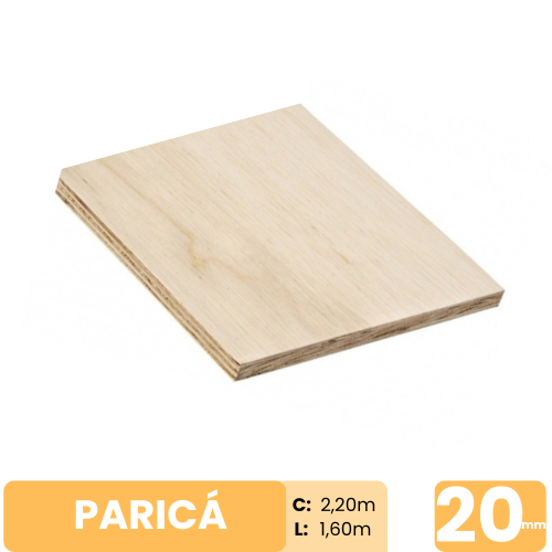 Compensado Paricá 20mm 220x160cm