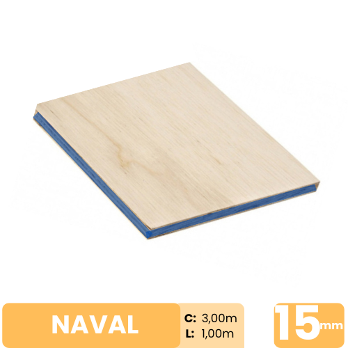 Compensado Naval 15mm 300x100cm